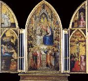 GIUSTO de  Menabuoi The Coronation of the Virgin among saints and Angels china oil painting reproduction